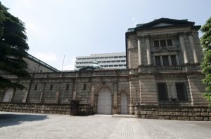 日本銀行の建物の外観