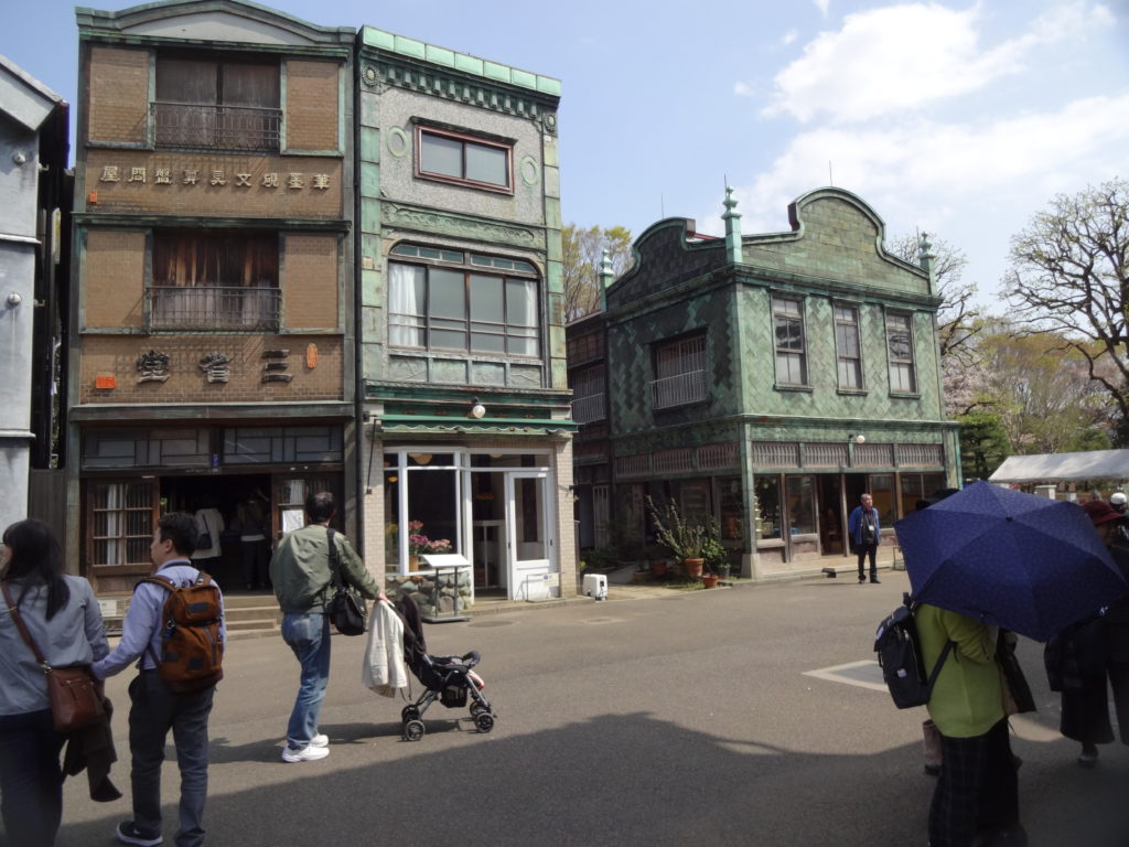 江戸東京たてもの園の街並み