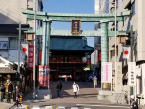 神田明神の鳥居