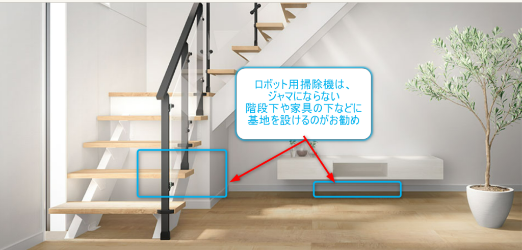 ロボット掃除機に最適な間取り