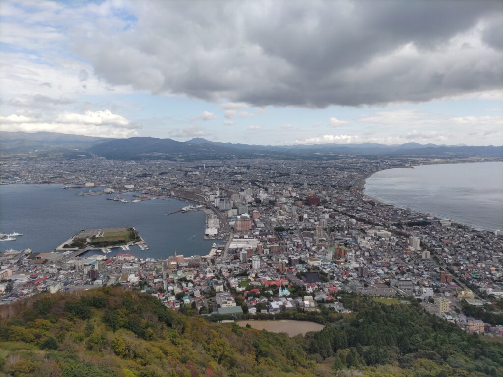 函館市の眺望