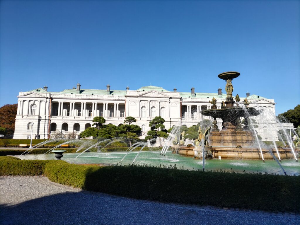 赤坂迎賓館の噴水