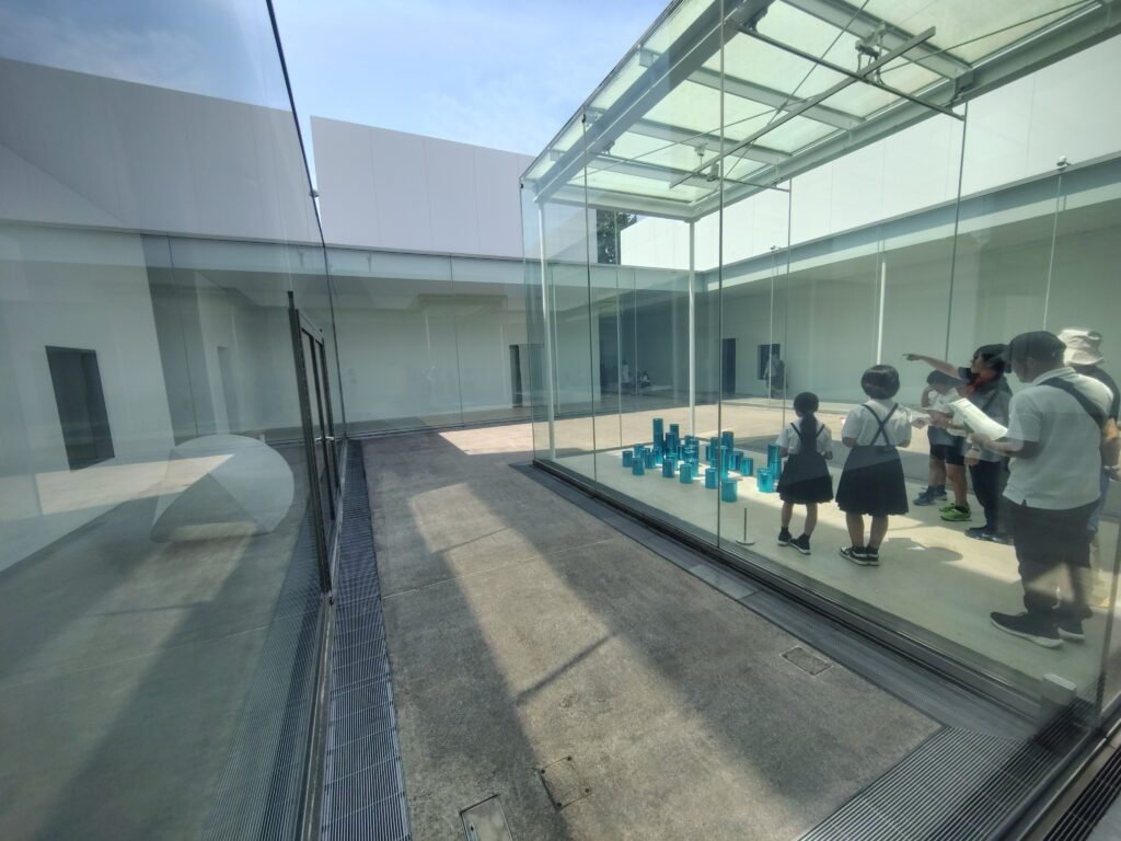 金沢２１世紀美術館の光庭の一部