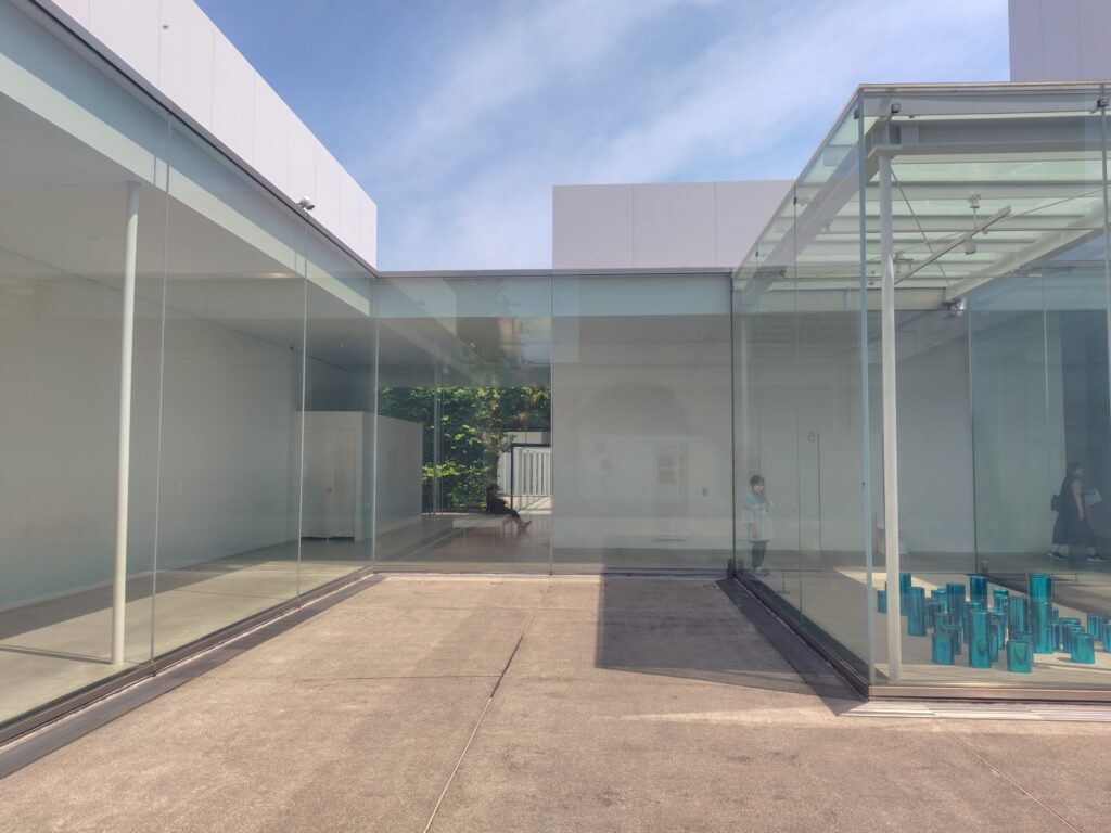 金沢２１世紀美術館の屋外の展示室