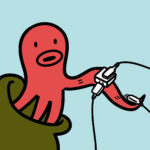 たこ足配線のイラスト