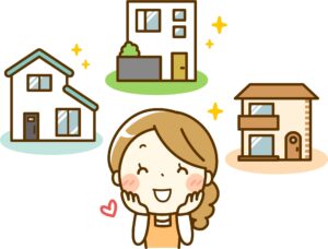 いろいろな住宅の外観