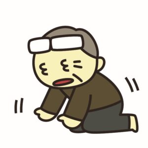 眼鏡を探す人